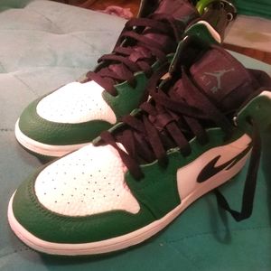 Nike Air Jordan's Mid in Pine